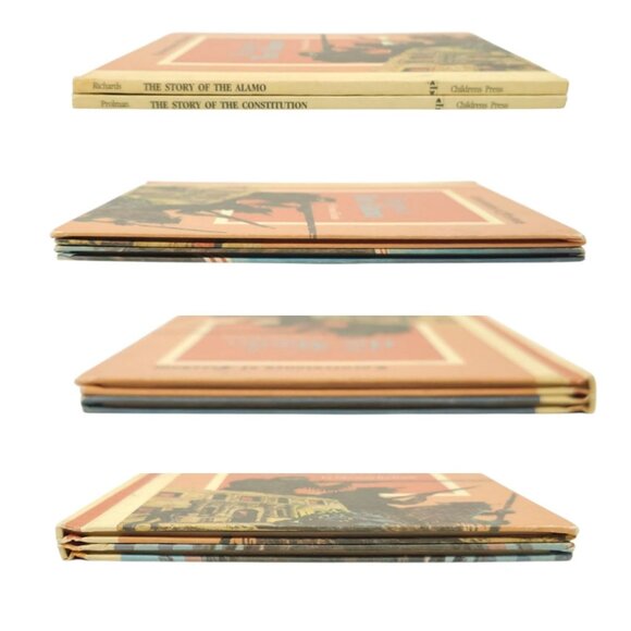 Story Of The Constitution 1969 Alamo 1970 Weekly Reader Books Childrens Press - Picture 4 of 14